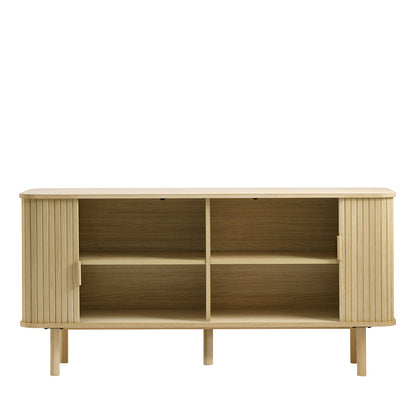 Buffet 160 cm 2 portes - Bois - OLBIA