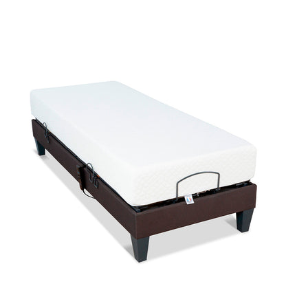 Ensemble Matelas Mémoire de forme ABSOLU avec sommier MONDOR