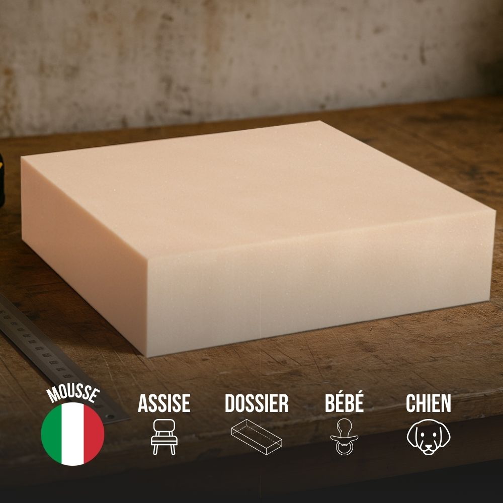 Plaque de mousse 30 kg/m³ DIY