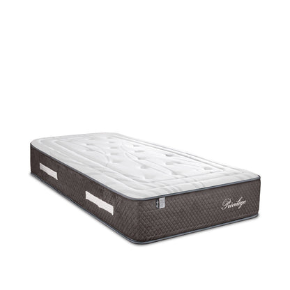 Pack prêt à dormir Privilège - Matelas + Sommier + Couette, oreillers, protège-matelas - 30 cm d'épaisseur