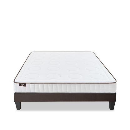 Ensemble Matelas Mémoire de forme CRISTAL avec sommier