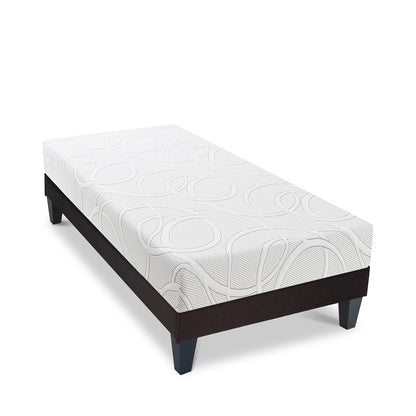 Ensemble Matelas Mémoire de forme EUPRAXIE avec sommier