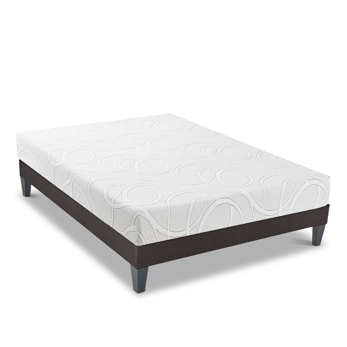 Ensemble Matelas Mémoire de forme POSÉIDON avec sommier