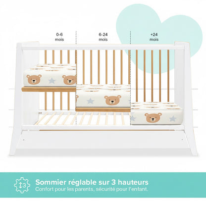 Lit bébé évolutif TIMEO