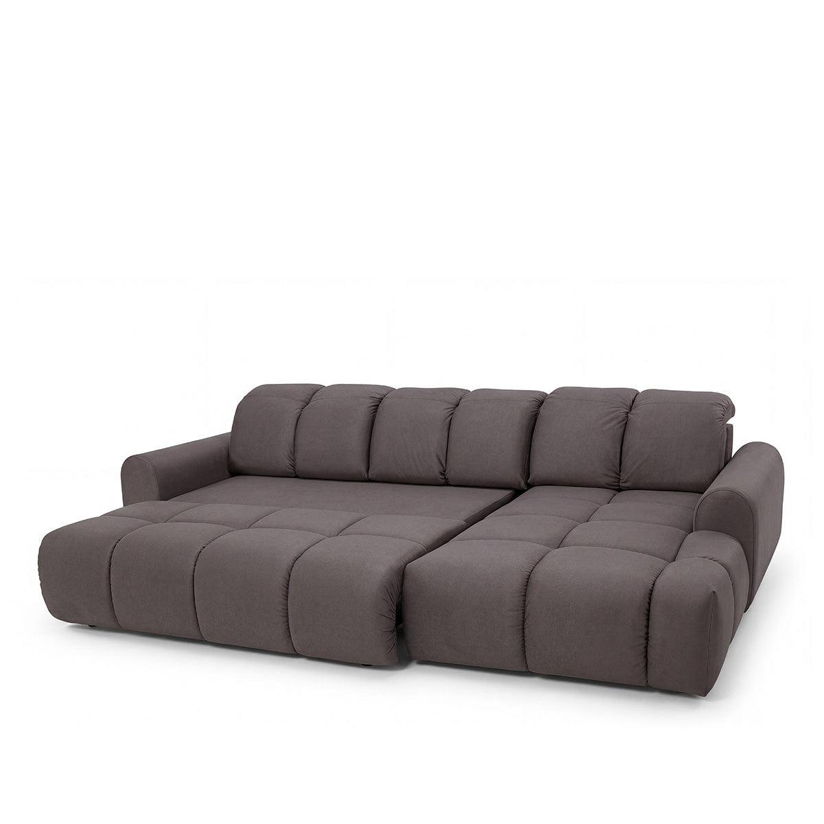 Canapé d'angle convertible - 4 places - Tissu - ANACAPRI