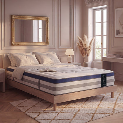Ensemble Matelas QUINTESSENCE et Sommier SÉLÉNA