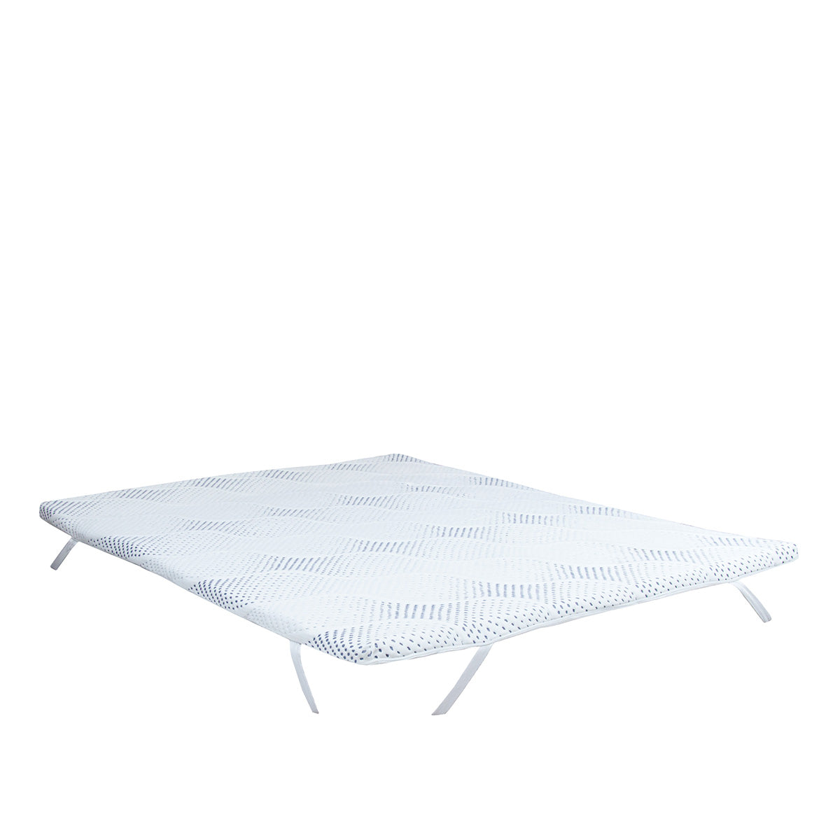 Surmatelas Viscotouch - Mémoire de forme + gel thermorégulant - Fabriqué en France - 5 cm d'épaisseur