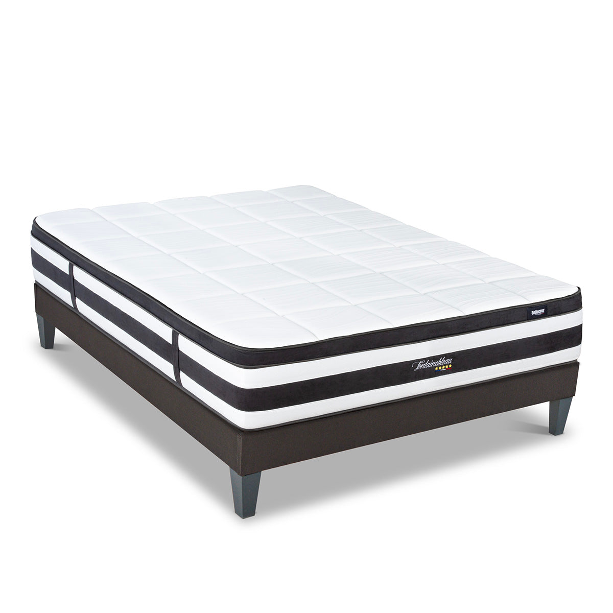Ensemble Matelas Ressorts Ensachés FONTAINEBLEAU