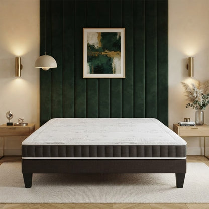Matelas Intuition - Mémoire de forme - Densité 40 kg/m³ - 15 cm d'épaisseur - Accueil équilibré, soutien ferme
