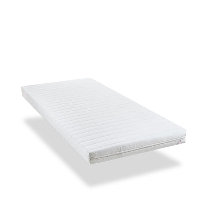 Ensemble Egio - Matelas mousse + Sommier tri-lattes - Idéal enfant et appoint - 12 cm d'épaisseur
