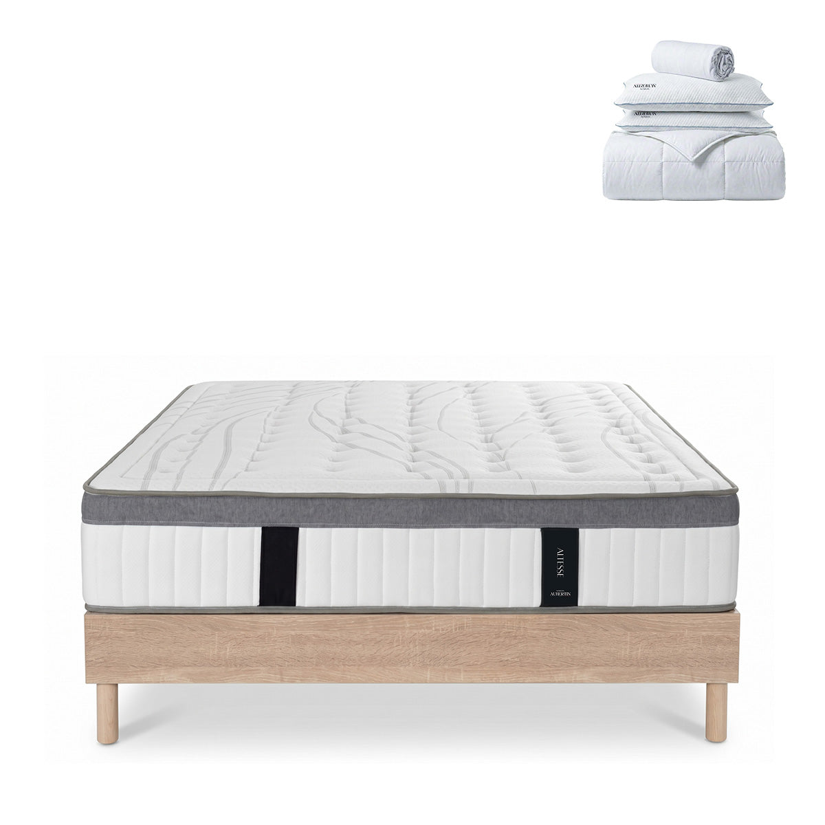 Prêt-à-dormir ALTESSE avec Sommier SÉLÉNA et Accessoires