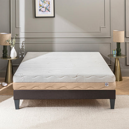 Ensemble Matelas Mousse LÉMAN avec sommier