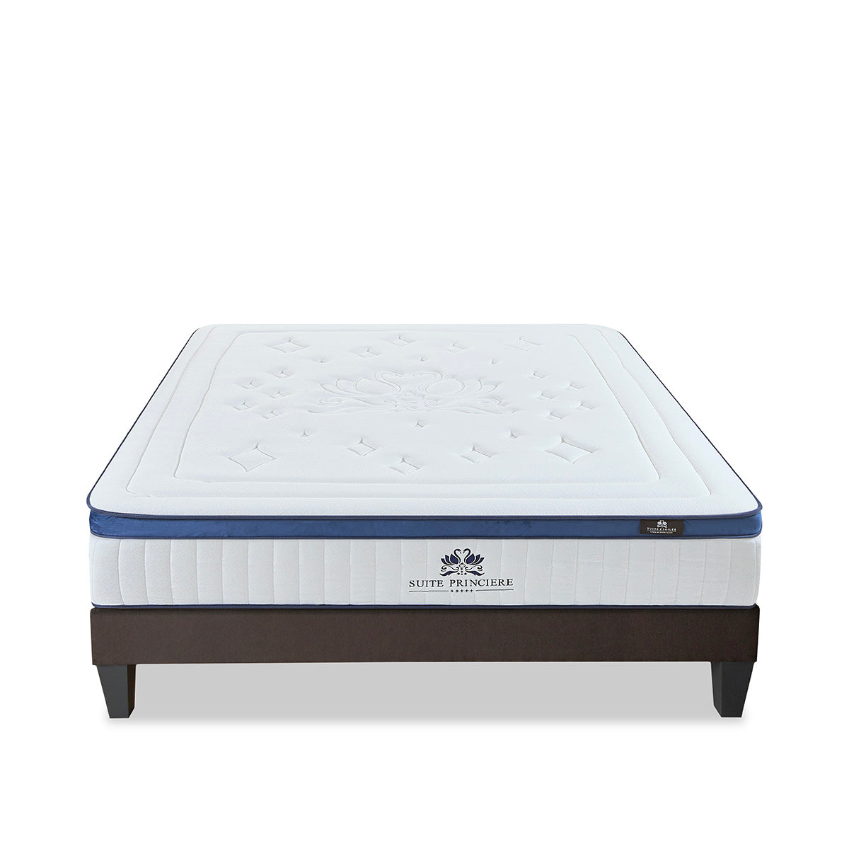 Ensemble Matelas Hybride SUITE PRINCIÈRE avec sommier