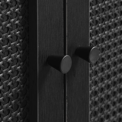 buffet-haut-2-portes-bois-et-cannage-noirs-manarola