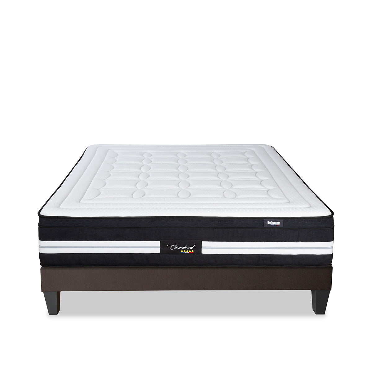 Ensemble Matelas Hybride CHAMBORD avec sommier