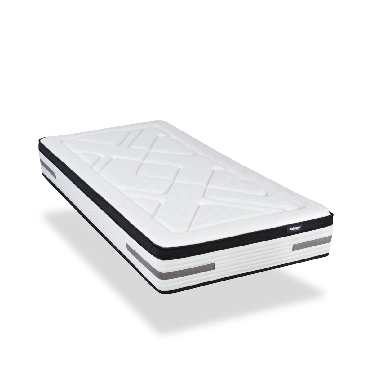 Ensemble Matelas Hybride BELLEVUE avec sommier