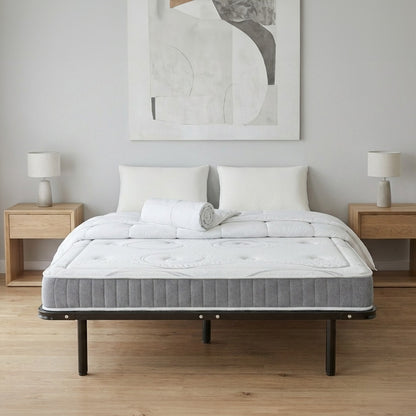 Prêt-à-dormir INTUITION avec Cadre à lattes, Couette, Oreillers et Protège-matelas