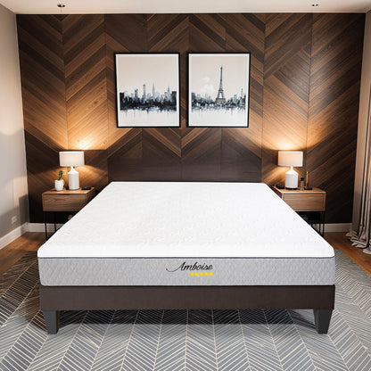 Ensemble Matelas Mémoire de forme AMBOISE avec sommier