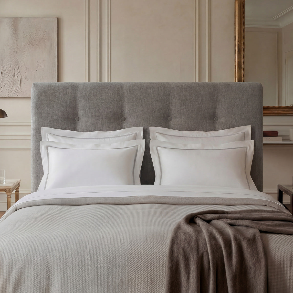 Tête de lit Capitonnée Tissu SISAL