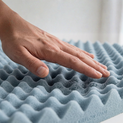 Surmatelas Gel Refresh - Mémoire de forme + gel thermorégulant - Fabriqué en France - 6 cm d'épaisseur