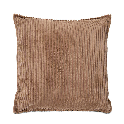 Lot de coussins velours côtelé MALO - Marron