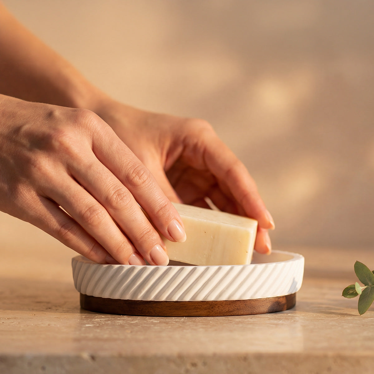 porte-savon-resine-blanche-et-bois-ascoli
