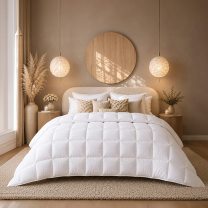 Couette Sweetness - Laine naturelle 300 g/m² - Chaude et respirante - 4 cm d'épaisseur
