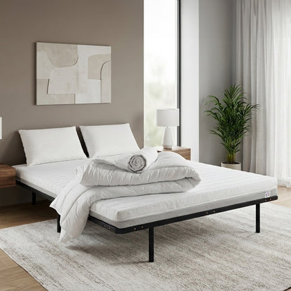 Prêt-à-dormir VENUS avec Cadre à lattes, Couette, Oreillers et Protège-matelas