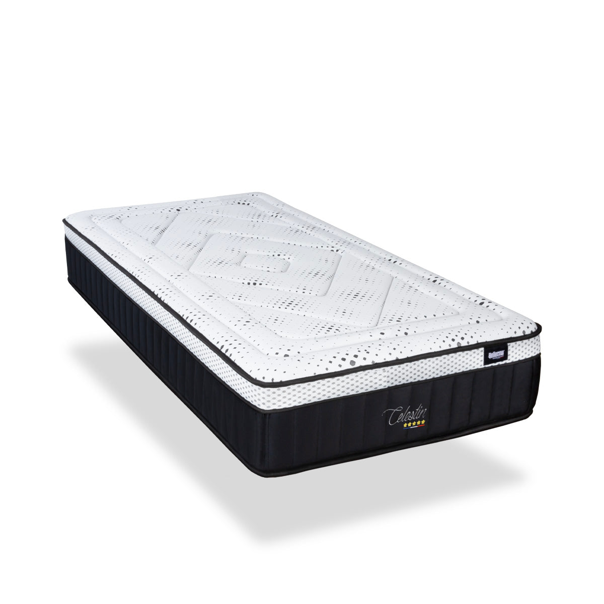 Ensemble Matelas Mémoire de forme CÉLESTIN 2.0 avec sommier
