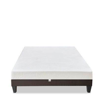 Ensemble Vosges - Matelas mousse haute densité + Sommier - 15 cm d'épaisseur - Accueil équilibré, soutien ferme