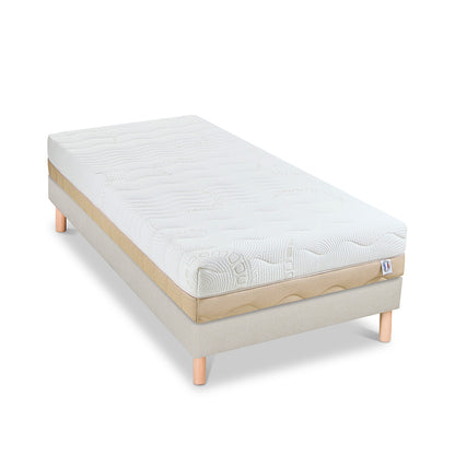 Ensemble Matelas Mémoire de forme 4 SAISONS avec sommier