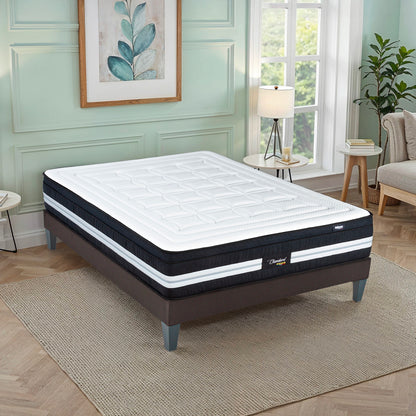 Ensemble Matelas Hybride CHAMBORD avec sommier