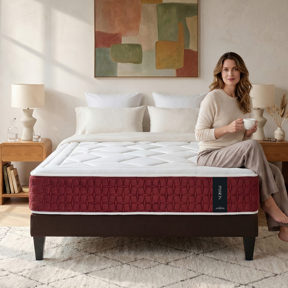 Ensemble Matelas PASSION et Sommier AURORE