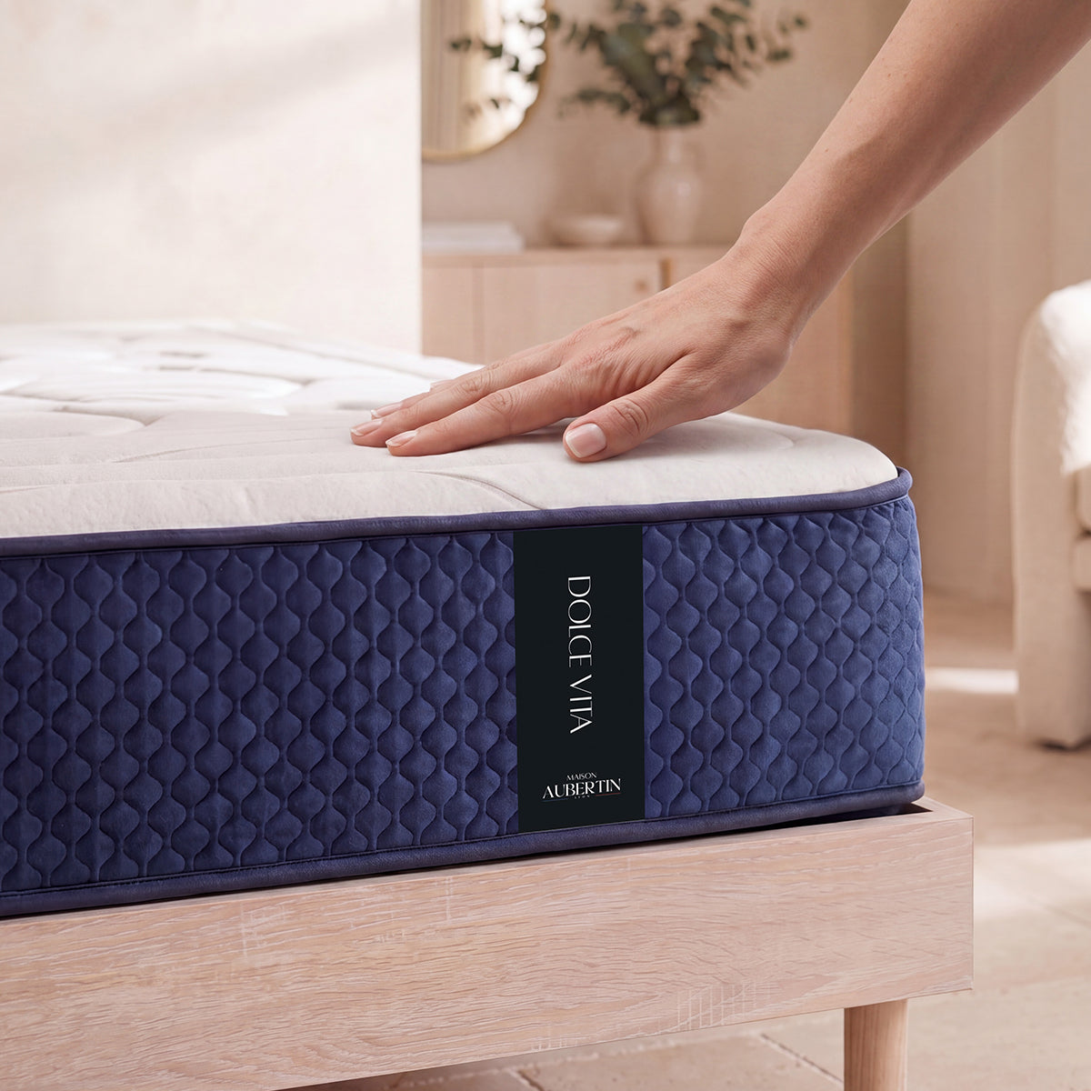 Ensemble Matelas DOLCE VITA et Sommier SÉLÉNA