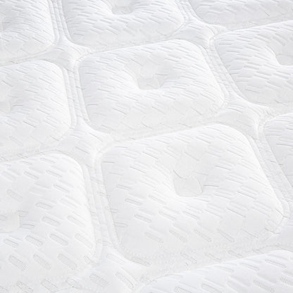 Ensemble Chenonceau - Matelas mémoire de forme 26 cm + Sommier bois - Accueil moelleux, soutien ferme