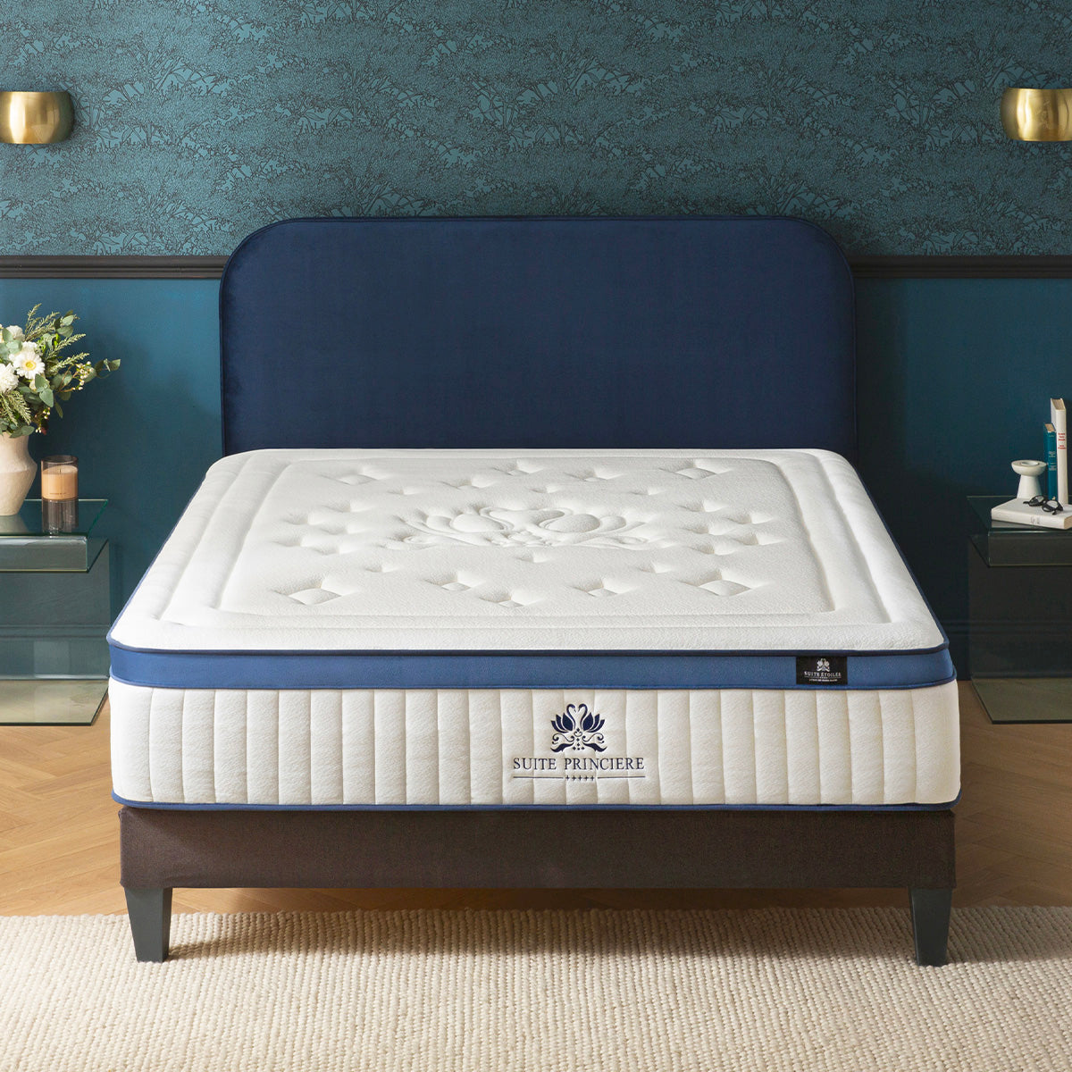Ensemble Matelas Hybride SUITE PRINCIÈRE avec sommier
