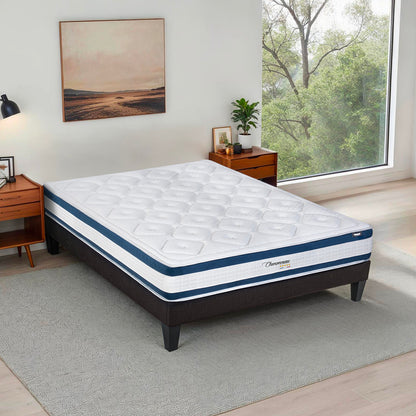 Ensemble Matelas Mémoire de forme CHENONCEAU avec sommier