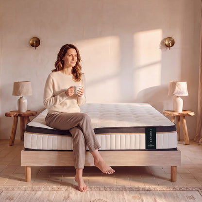 Ensemble Matelas EMERAUDE et Sommier SÉLÉNA