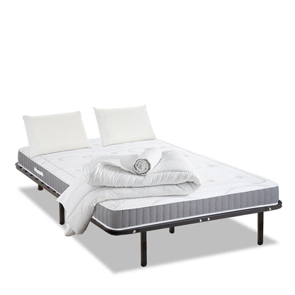 Prêt-à-dormir INTUITION avec Cadre à lattes, Couette, Oreillers et Protège-matelas