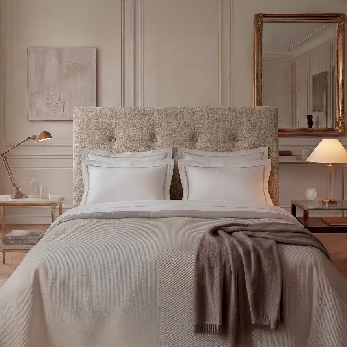 Tête de lit Capitonnée Tissu SISAL