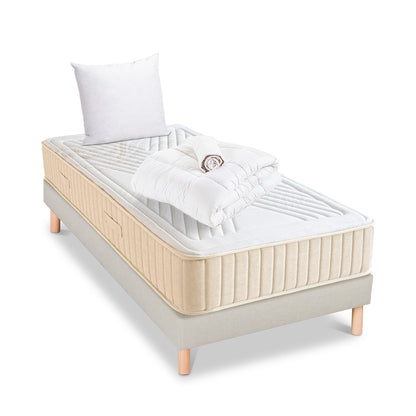 Prêt-à-dormir SYMPHONIE 2.0 avec Sommier, Couette, Oreillers et Protège-matelas
