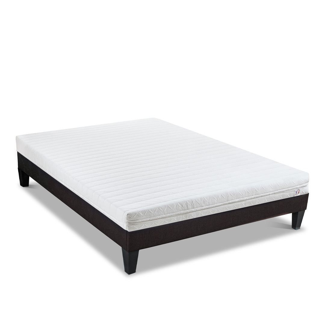 Ensemble Matelas Mousse KLO et cadre à latte