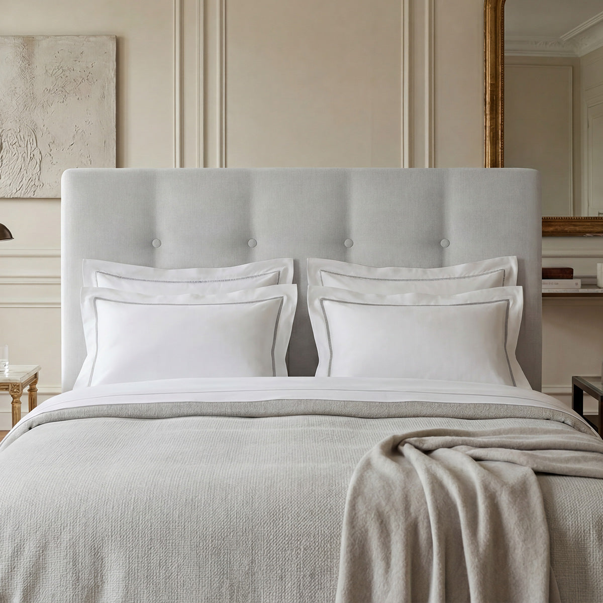 Tête de lit Capitonnée Tissu SISAL