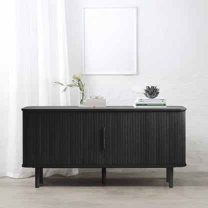 Buffet 160 cm 2 portes - Bois - OLBIA