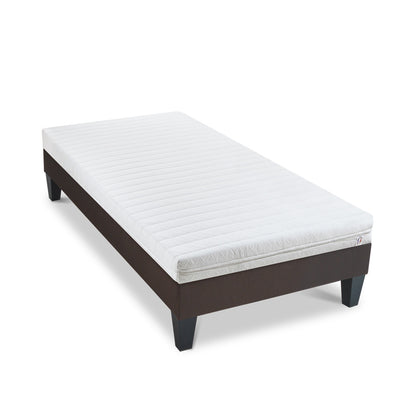 Ensemble Egio - Matelas mousse + Sommier tri-lattes - Idéal enfant et appoint - 12 cm d'épaisseur