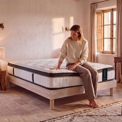 Ensemble Matelas EMERAUDE et Sommier SÉLÉNA