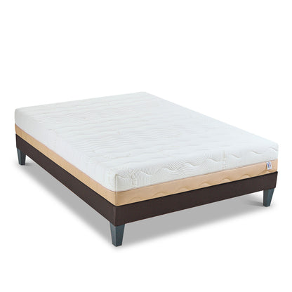 Ensemble Matelas Mousse LÉMAN avec sommier