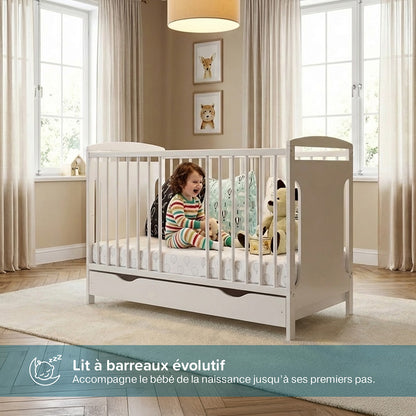 Lit bébé évolutif MARGOT