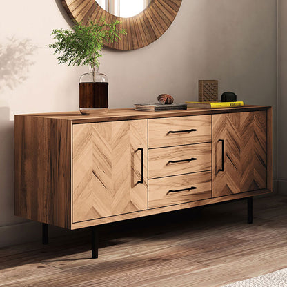 meuble-bas-144-cm-2-portes-bois-massif-hetre-paola