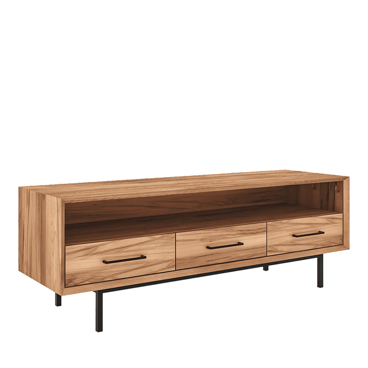 meuble-tv-144-cm-3-tiroirs-bois-massif-hetre-paola